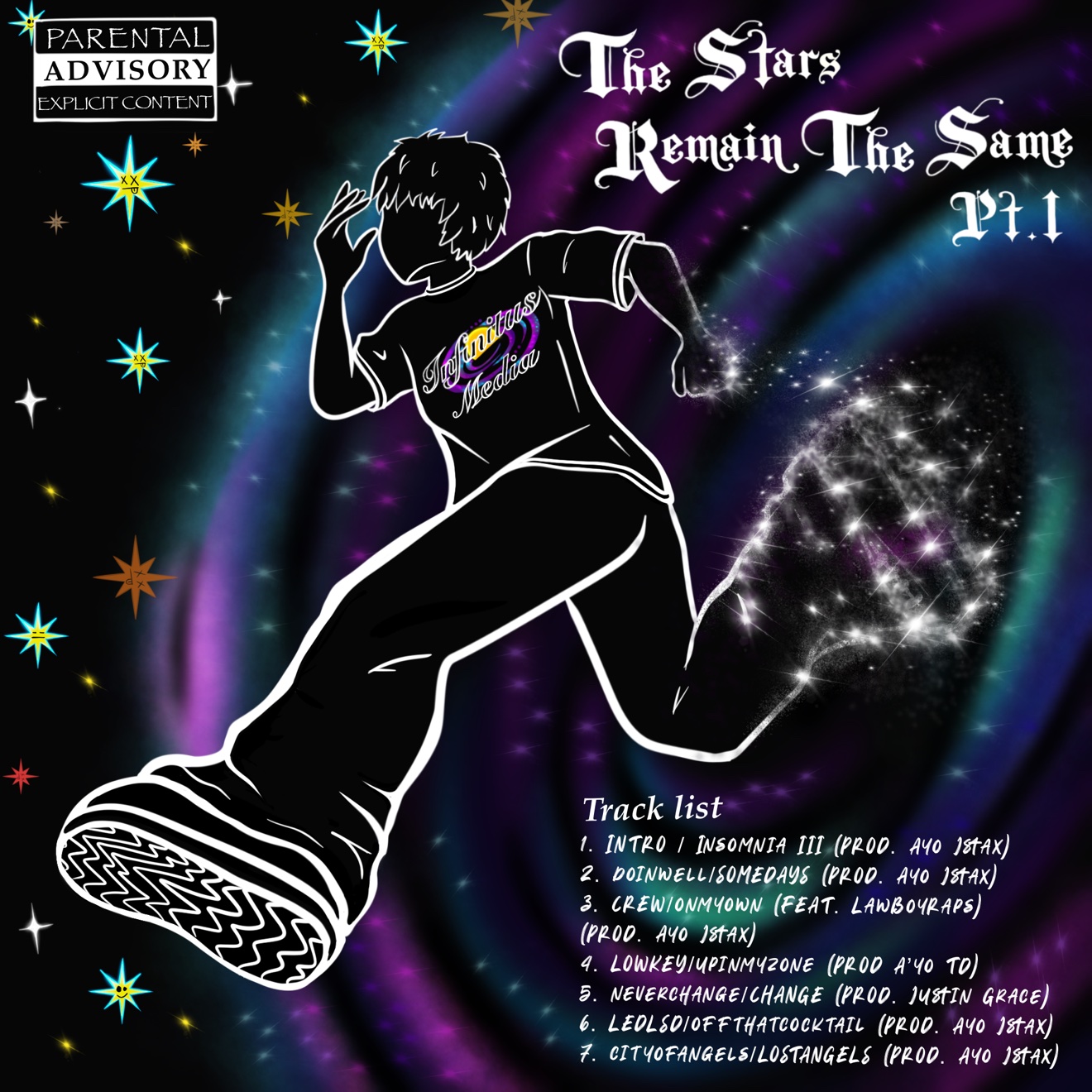 The Stars Remain The Same Pt. 1 cover art by Zaden Z